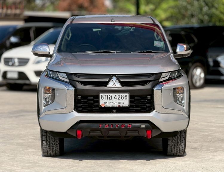 Mitsubishi Triton 2019 2.4 GT Plus Pickup ดีเซล ไม่ติดแก๊ส เกียร์อัตโนมัติ เทา รูปที่ 2