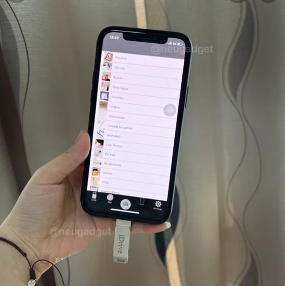 iDriveUSB เก็บข้อมูล สำหรับ iphone ระบบ ios มือสองของแท้ แน่นอน รูปที่ 10