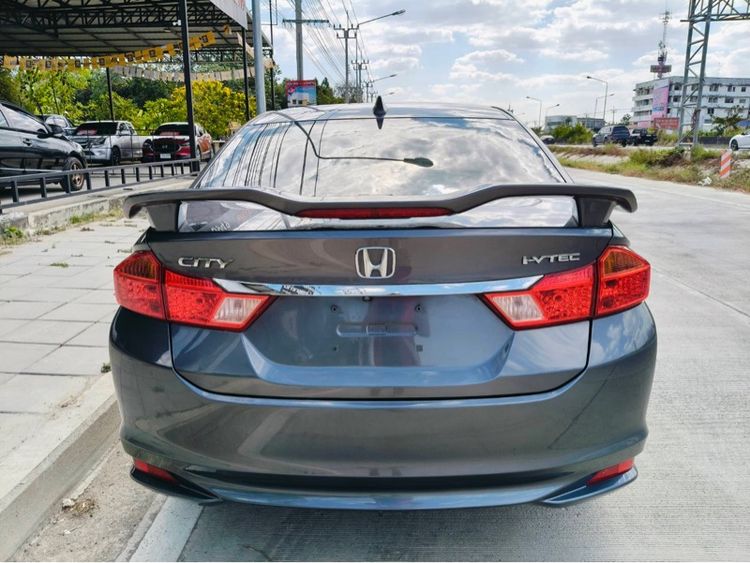 Honda City 2015 1.5 Sv i-VTEC Sedan เบนซิน ไม่ติดแก๊ส เกียร์อัตโนมัติ เทา รูปที่ 4