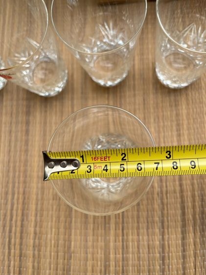 แก้วเจียระไน ทรงสูง Crystal Noritake Japan สภาพเหมือนใหม่ รูปที่ 5