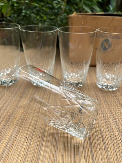 แก้วเจียระไน ทรงสูง Crystal Noritake Japan สภาพเหมือนใหม่ รูปที่ 2