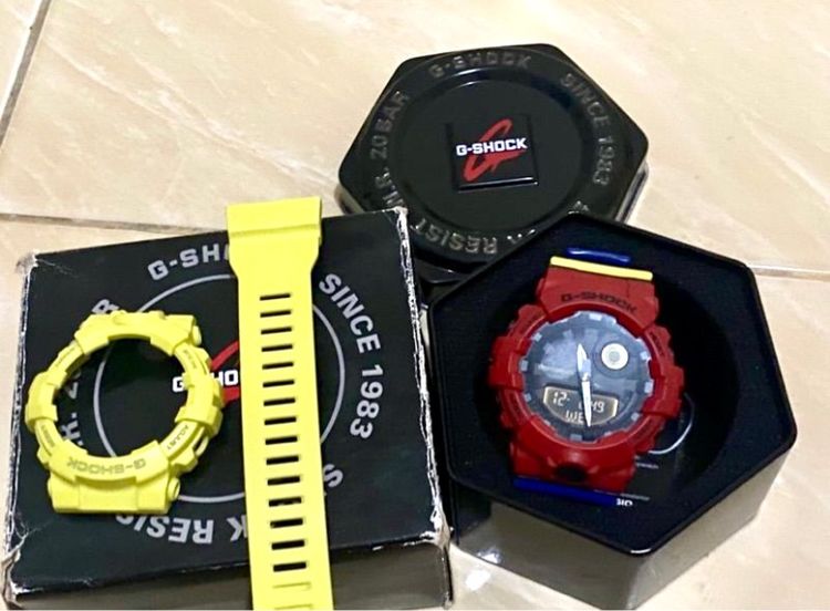 อื่นๆ G-Shock นาฬิกาจีช็อคแท้ พร้อมสายเปลี่ยน อ่านรายละเอียด