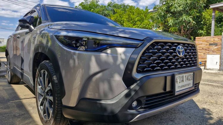 Toyota Corolla Cross 2023 1.8 Hybrid Premium Utility-car ไฮบริด ไม่ติดแก๊ส เกียร์อัตโนมัติ เทา รูปที่ 4