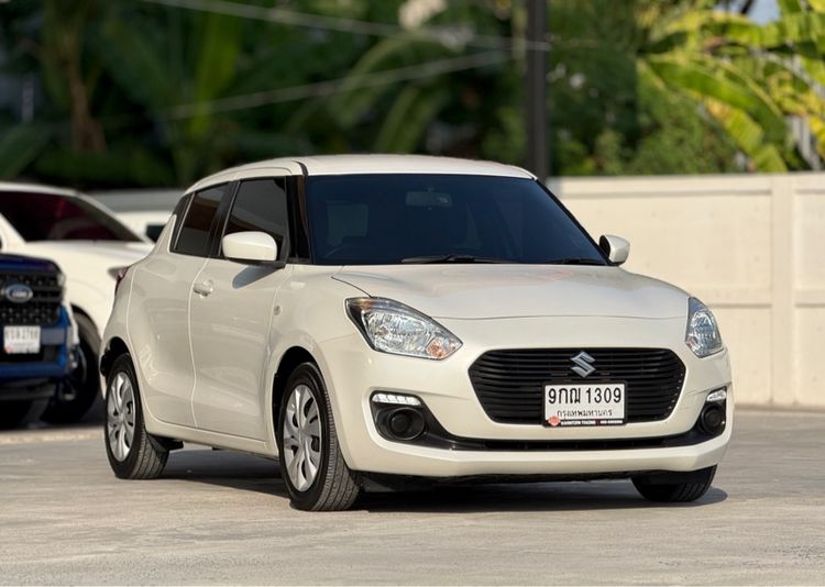 Suzuki Swift 2019 1.2 GL Sedan เบนซิน ไม่ติดแก๊ส เกียร์อัตโนมัติ ขาว รูปที่ 2