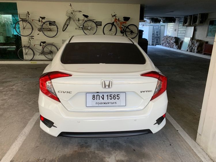 Honda Civic 2018 1.8 EL i-VTEC Sedan เบนซิน ไม่ติดแก๊ส เกียร์อัตโนมัติ ขาว รูปที่ 2