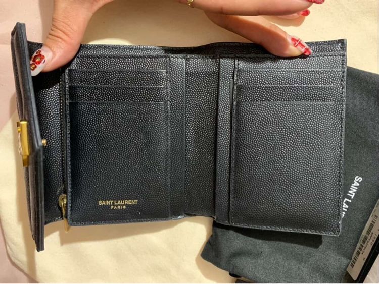 YSL TRI FOLD WALLET Y20 รุ่น 3 พับ Full set No rec รูปที่ 4