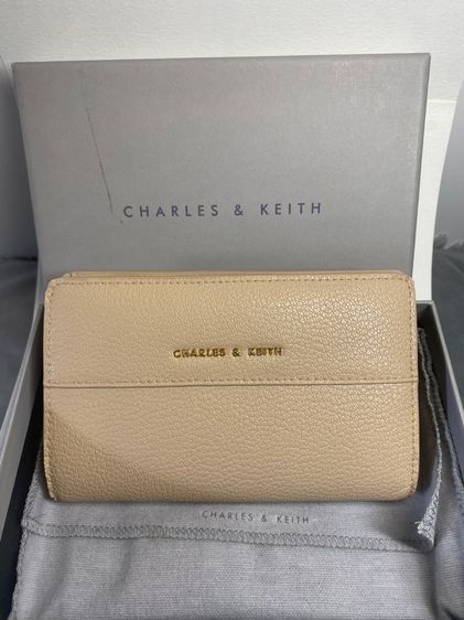 ไม่ระบุ เนื้อ อื่นๆ อื่นๆ กระเป๋าตังค์ charle keith ชาลแอนคีธ แท้ shop