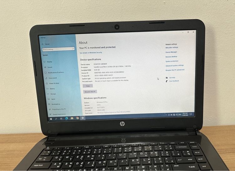 Notebook มือสอง HP 14-r003TX แรม8GB  hp 14-r003TX แบตเก็บไฟ พร้อมใช้งาน รูปที่ 9
