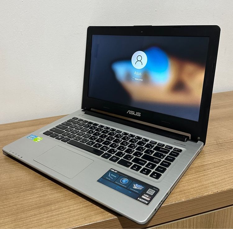อื่นๆ 8 กิกะไบต์ วินโดว์ Micro USB Notebook มือสอง Asus K46CB  แรม8GB HDD 1000GB โน้ตบุค Asus แบตเก็บไฟ พร้อมใช้งาน  Model  K46CB-WX125D