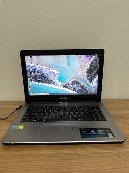 อื่นๆ ไม่ใช่ 8 กิกะไบต์ วินโดว์ Micro USB Notebook มือสอง Asus X450C แรม8GB โน้ตบุค Asus แบตเก็บไฟ พร้อมใช้งาน