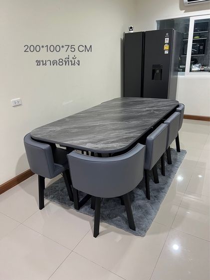 โต๊ะกินข้าวลายหินอ่อน