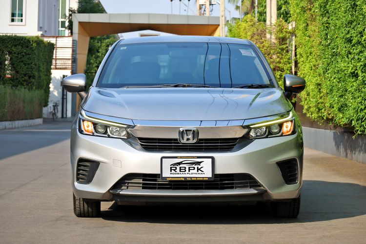 Honda City 2020 1.0 S+ Sedan เบนซิน ไม่ติดแก๊ส เกียร์อัตโนมัติ เทา รูปที่ 3