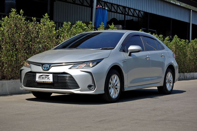 Toyota Altis 2021 1.8 Hybrid Entry Sedan ไฮบริด ไม่ติดแก๊ส เกียร์อัตโนมัติ เทา