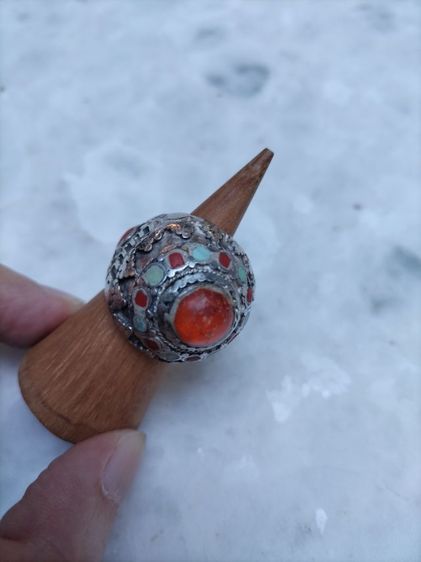 แหวนเงินแท้ดีไซน์​เก๋ รูปที่ 2