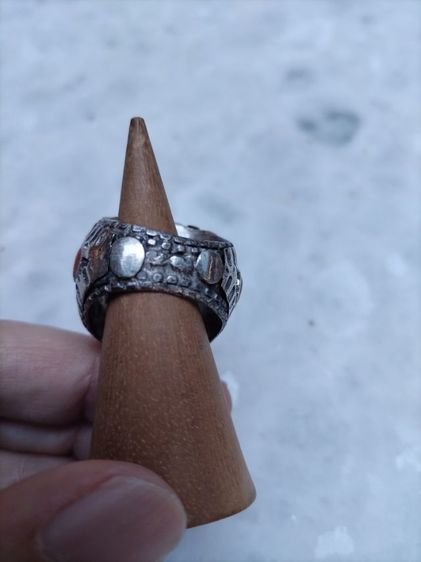 แหวนเงินแท้ดีไซน์​เก๋ รูปที่ 6