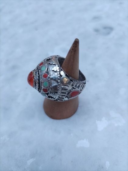 แหวนเงินแท้ดีไซน์​เก๋ รูปที่ 4