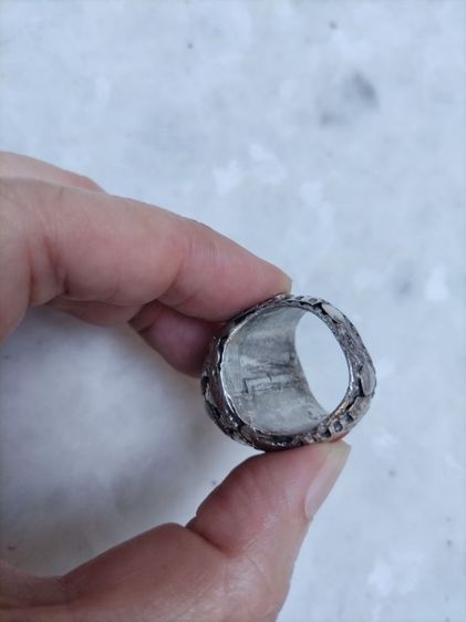 แหวนเงินแท้ดีไซน์​เก๋ รูปที่ 5