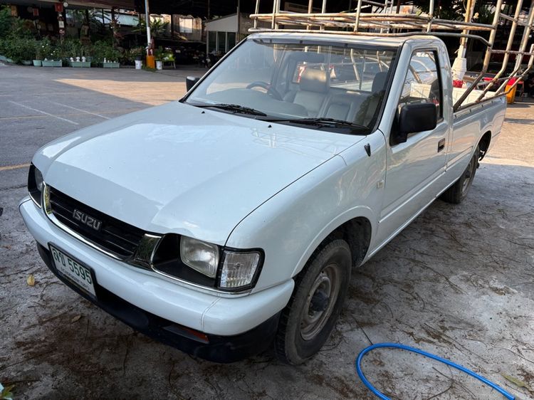 Isuzu Dragon Eye 1998 2.5 Pickup ดีเซล ไม่ติดแก๊ส เกียร์ธรรมดา ขาว รูปที่ 2