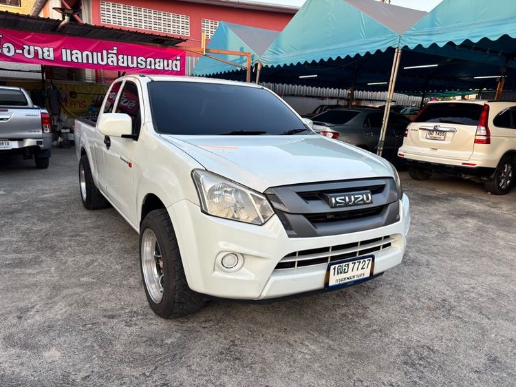 Isuzu D-MAX 2017 1.9 S Pickup ดีเซล ไม่ติดแก๊ส เกียร์ธรรมดา ขาว รูปที่ 3