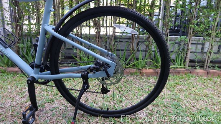 จักรยานไฮบริดดิสก์เบรก Riverside 500 เกียร์ 9 สปีด รูปที่ 6