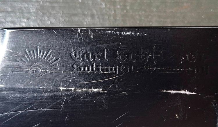 มีดตราตา เยอรมัน Carl Schlieper Solingen  Survival Knife  รูปที่ 2