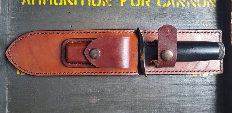 มีดตราตา เยอรมัน Carl Schlieper Solingen  Survival Knife  รูปที่ 6