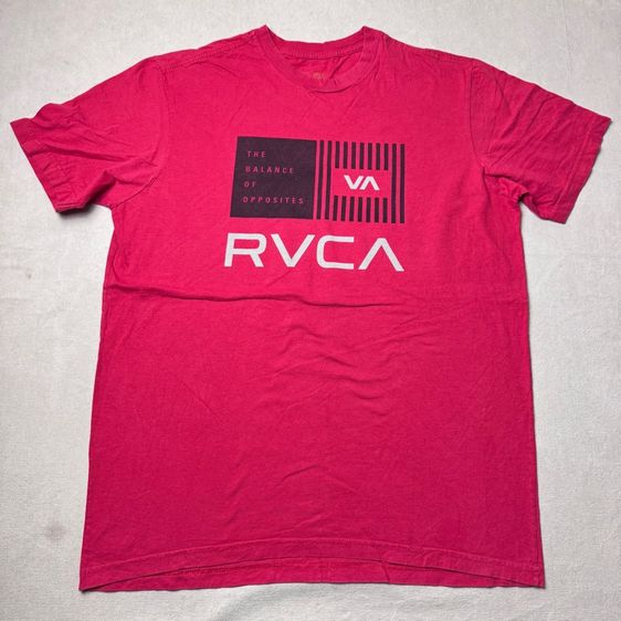 เสื้อยืด RVCA​ ผ้า Cotton​ Size M รูปที่ 2