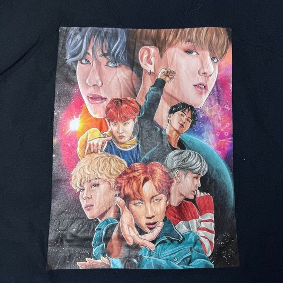 เสื้อยืด BTS Size M  รูปที่ 4