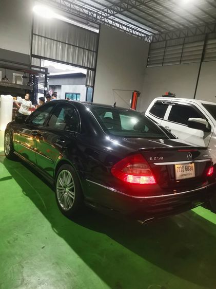 Mercedes-Benz E-Class 2008 E200 Sedan เบนซิน ไม่ติดแก๊ส เกียร์อัตโนมัติ ดำ รูปที่ 3