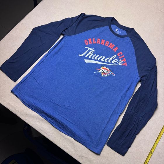 เสื้อยืดแขนยาว NBA Thunder OKC Size L รูปที่ 4