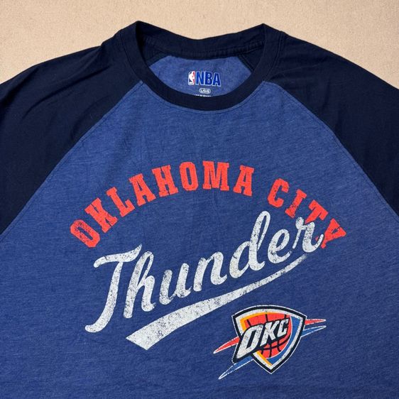 เสื้อยืดแขนยาว NBA Thunder OKC Size L รูปที่ 2