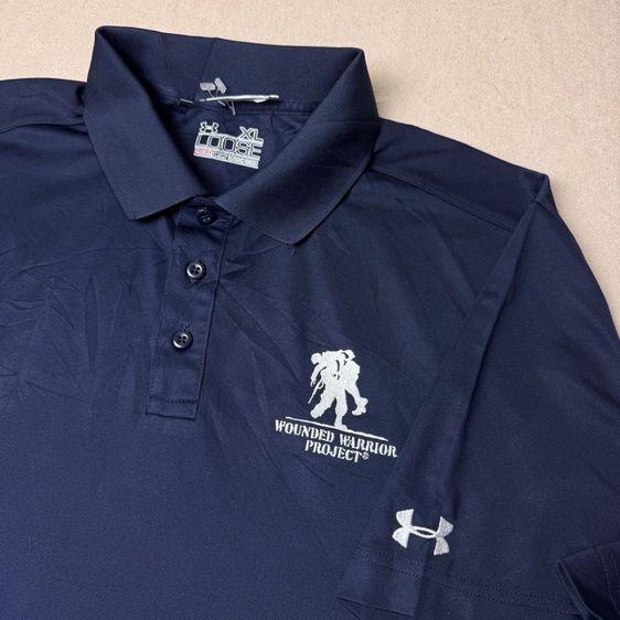 เสื้อคอปกผ้ากีฬา​ Under Armour​ Size XL​ รูปที่ 2