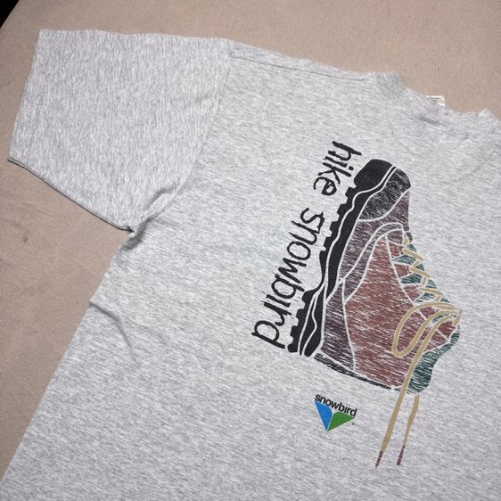เสื้อยืด Vintagr 90s Snowbird made in USA Size L รูปที่ 2