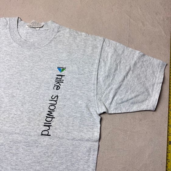 เสื้อยืด Vintagr 90s Snowbird made in USA Size L รูปที่ 6