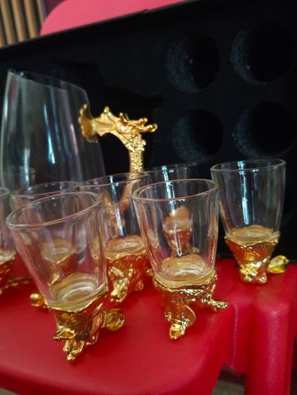 ชุดแก้วมังกรกับแก้ว12 ราศีครบชุดรวม 13 ชิ้น สภาพเยี่ยมดีใหม่ไซน์ล้ำ รูปที่ 15