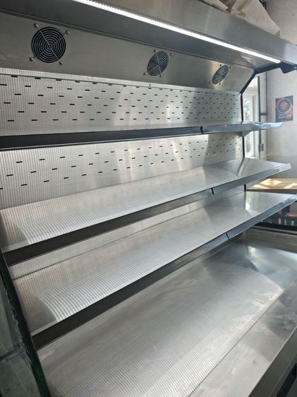 ตู้ชาบู ตู้เปิดหน้า ตู้ชาบู หม่าล่า ด้านล่างมีตู้เย็นขนาดเล็ก แต่ละชั้นใช่ถาดได้เยอะ ขายด่วนนน สนใจทักแชท รูปที่ 7