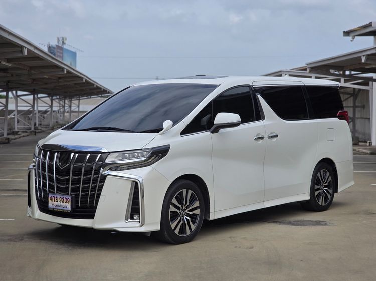 รถ Toyota Alphard 2.5 S C-Package สี ขาว