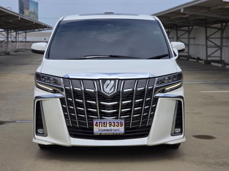 Toyota Alphard 2020 2.5 S C-Package Utility-car เบนซิน ไม่ติดแก๊ส เกียร์อัตโนมัติ ขาว รูปที่ 2