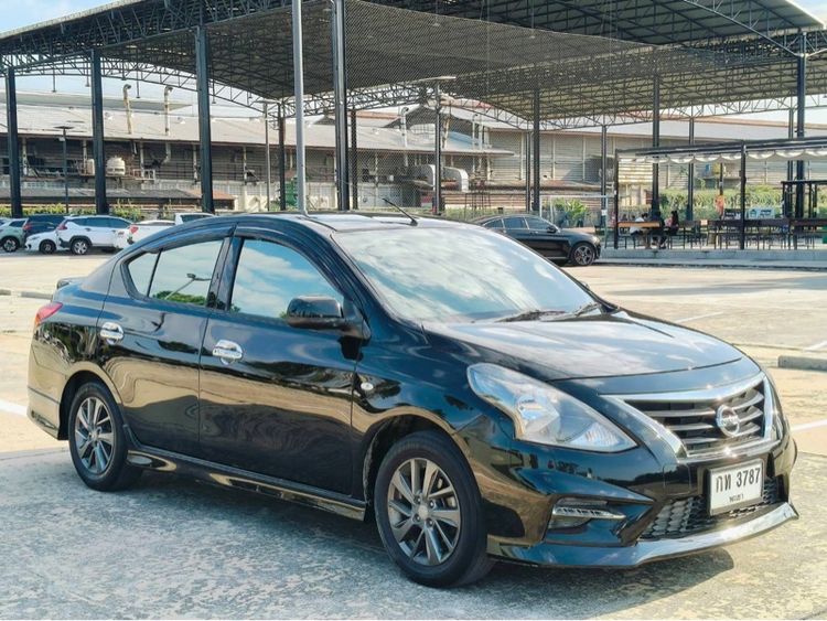 Nissan Almera 2018 1.2 E Sportech Sedan เบนซิน ไม่ติดแก๊ส เกียร์อัตโนมัติ ดำ รูปที่ 3