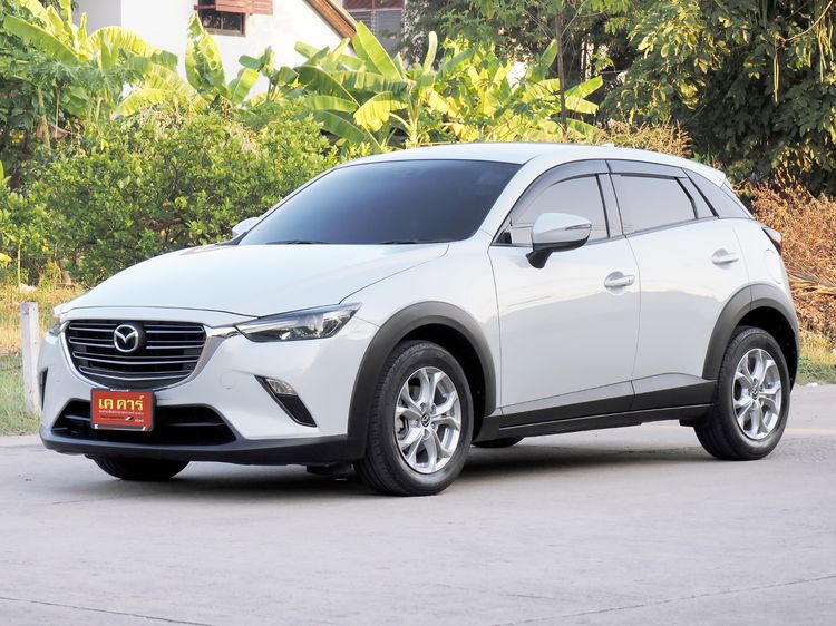 Mazda CX-3 2021 2.0 Base Plus Sedan เบนซิน ไม่ติดแก๊ส เกียร์อัตโนมัติ ขาว รูปที่ 3