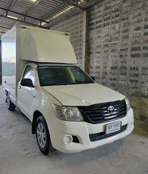 Toyota Hilux Vigo 2013 2.7 CNG Pickup เบนซิน NGV เกียร์ธรรมดา ขาว รูปที่ 4
