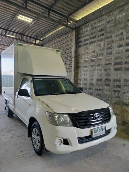 Toyota Hilux Vigo 2013 2.7 CNG Pickup เบนซิน NGV เกียร์ธรรมดา ขาว รูปที่ 3