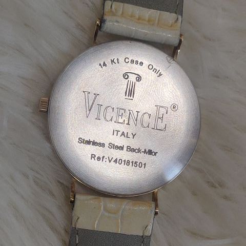 นาฬิกา วินเทจ ชาย แบรนด์ Vicence ITALY ตัวเรือน 14K สภาพสมบูรณ์  รูปที่ 11