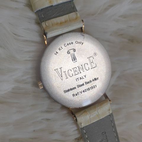 นาฬิกา วินเทจ ชาย แบรนด์ Vicence ITALY ตัวเรือน 14K สภาพสมบูรณ์  รูปที่ 6
