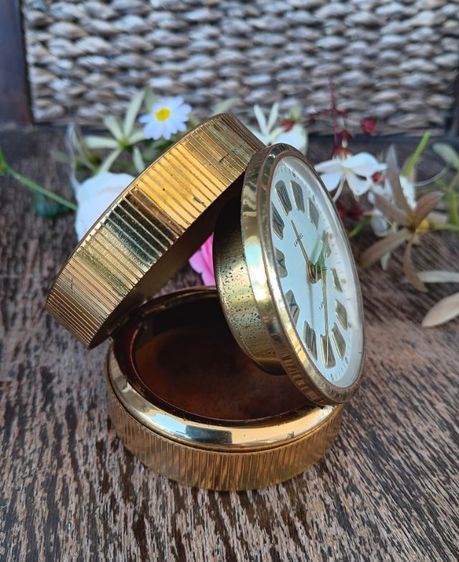 นาฬิกาปลุกพกพาวินเทจ ยี่ห้อ LANCEL 7 Jewels ผลิตในเยอรมนี รูปที่ 6