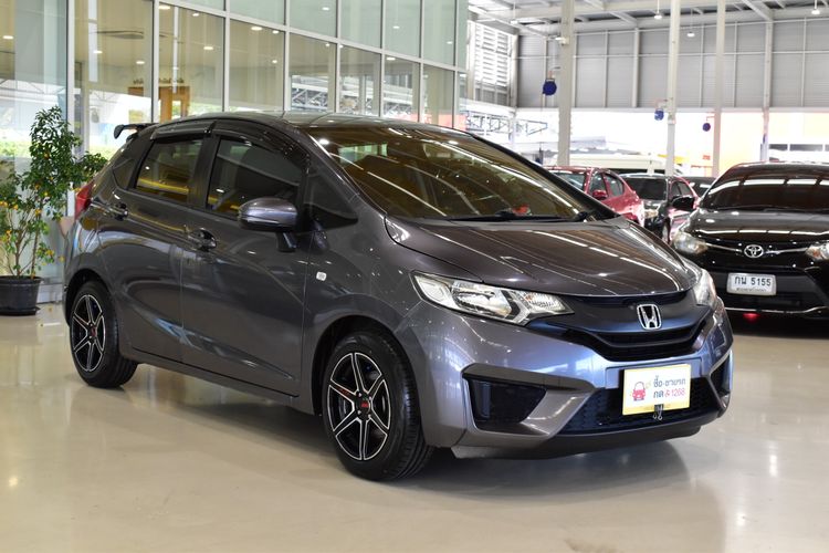 Honda Jazz 2017 1.5 S Sedan เบนซิน ไม่ติดแก๊ส เกียร์อัตโนมัติ เทา รูปที่ 2