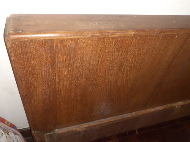 เตียงไม้สัก vintage 6ฟุต รูปที่ 2