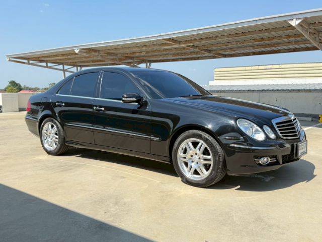 Mercedes-Benz E-Class 2009 E200 Kompressor Sedan เบนซิน ไม่ติดแก๊ส เกียร์อัตโนมัติ ดำ รูปที่ 2