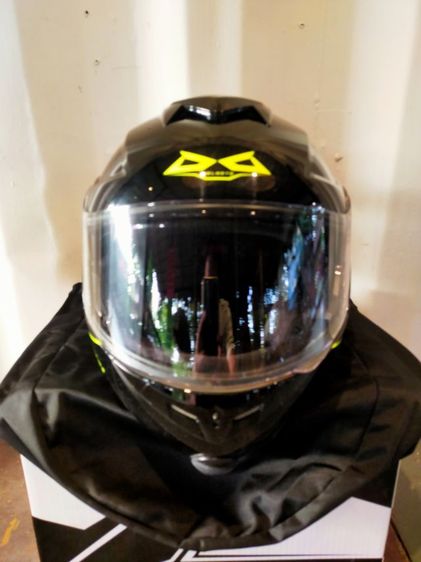 หมวกกันน็อค อื่นๆ ❤️หมวก Daddy nova glossy black yellow สวยๆเลยครับ 1590บ.