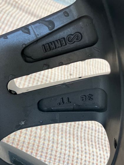 ล้อขอบ17 มิตซูบิชิแท้ 6รู139 กว้าง7 นิ้วครึ่ง บริษัทผลิด ENKEI แท้ แข็งแรง ทนทาน  รูปที่ 5